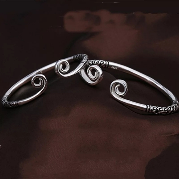 NEW 925 Sterling Silver Adjustable Cuff Bracelet - Picture 10 of 15